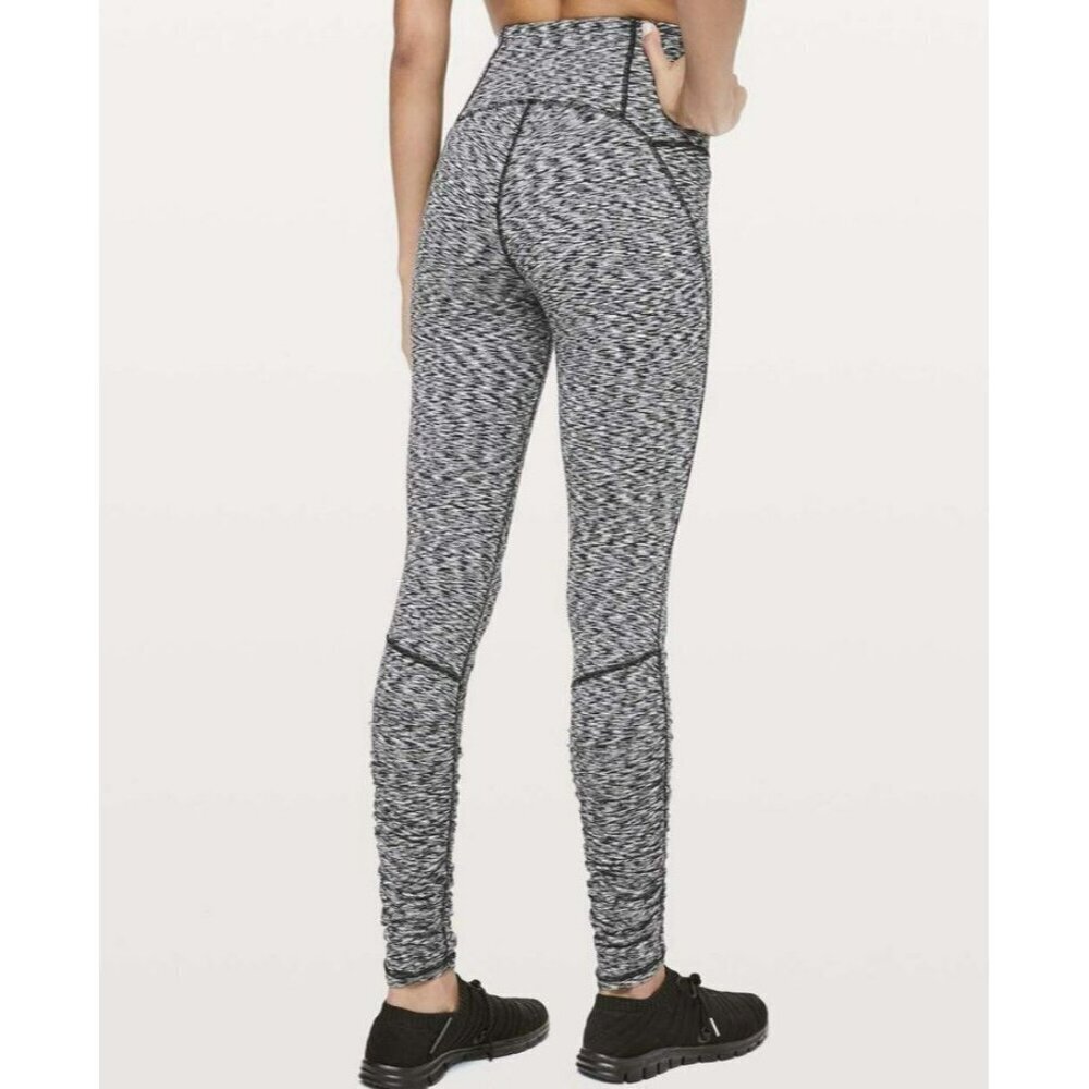 Lululemon Ready To Rulu Tight *28" Spaced Out Space Dye Sz 4 EUC